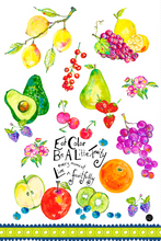 Load image into Gallery viewer, Live Fruitfully Kitchen Towel