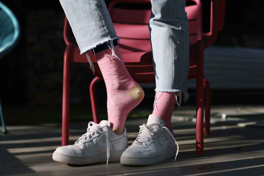 Pink doughnut deals vans