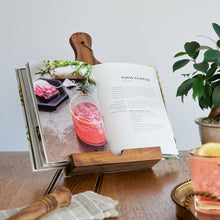 Load image into Gallery viewer, Acacia Wood Tablet Cooking Stand