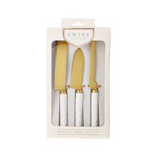 Load image into Gallery viewer, Twine Starlight Cheese Knife Set