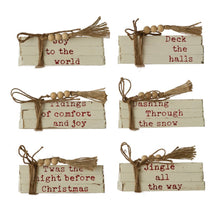 Load image into Gallery viewer, Wood Block Faux Books