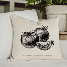 Load image into Gallery viewer, Tomato Black + White Pillow
