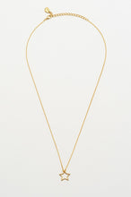 Load image into Gallery viewer, Estella Bartlett Open Star Necklace