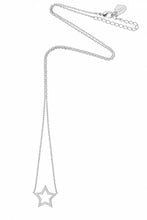 Load image into Gallery viewer, Estella Bartlett Silver Plated Star Necklace
