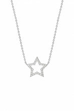 Load image into Gallery viewer, Estella Bartlett Silver Plated Star Necklace