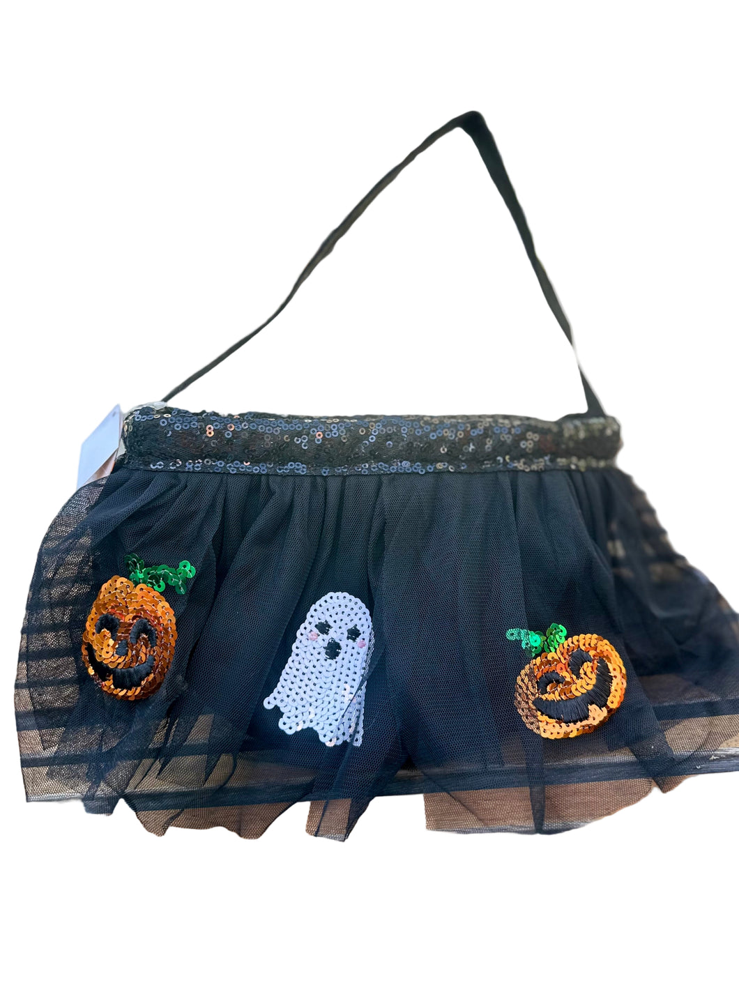 Black Tulle Candy Bucket