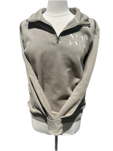 Load image into Gallery viewer, Quarter Zip “N|V” sweatshirt
