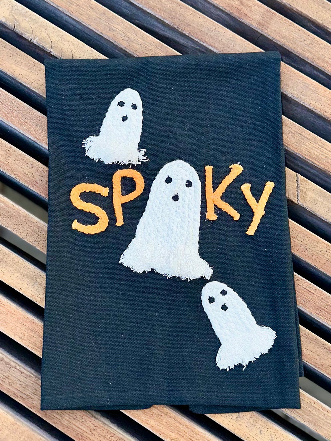 “Spooky” Ghost Towel