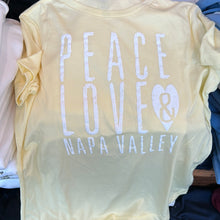 Load image into Gallery viewer, Peace, Love and Napa valley
