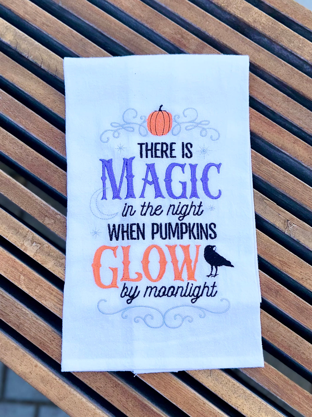 “Magic Glow” Tea Towel