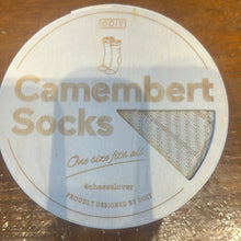 Load image into Gallery viewer, Camembert cheese socks
