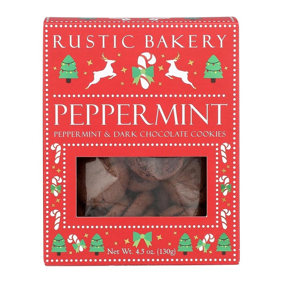 Rustic Bakery Peppermint & Dark Chocolate Cookie Box