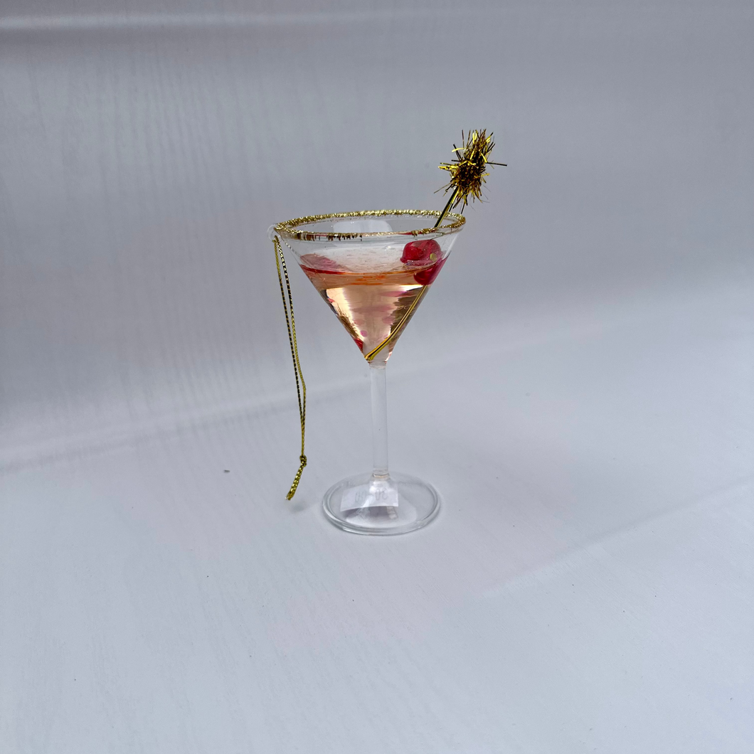 Christmas Martini Ornament