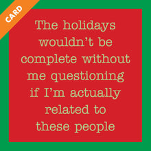 Load image into Gallery viewer, Drinks on Me Holiday Coasters
