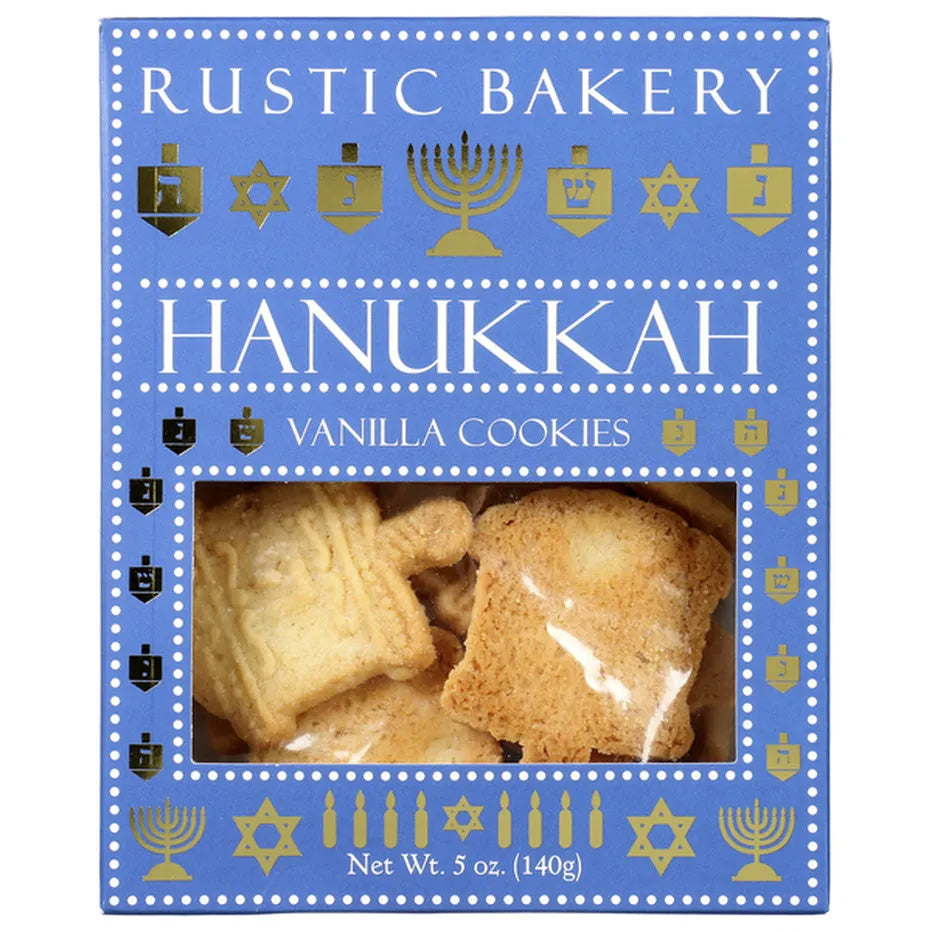 Rustic Bakery Hannukkah Vanilla Cookie Box