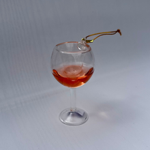 Load image into Gallery viewer, Wine Glass Christmas Ornament
