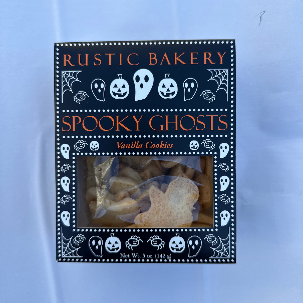 Rustic Bakery - Spooky Ghosts Vanilla Crackers