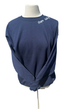 Load image into Gallery viewer, Embroidered Neckline Crewneck Sweatshirt

