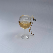 Load image into Gallery viewer, Wine Glass Christmas Ornament
