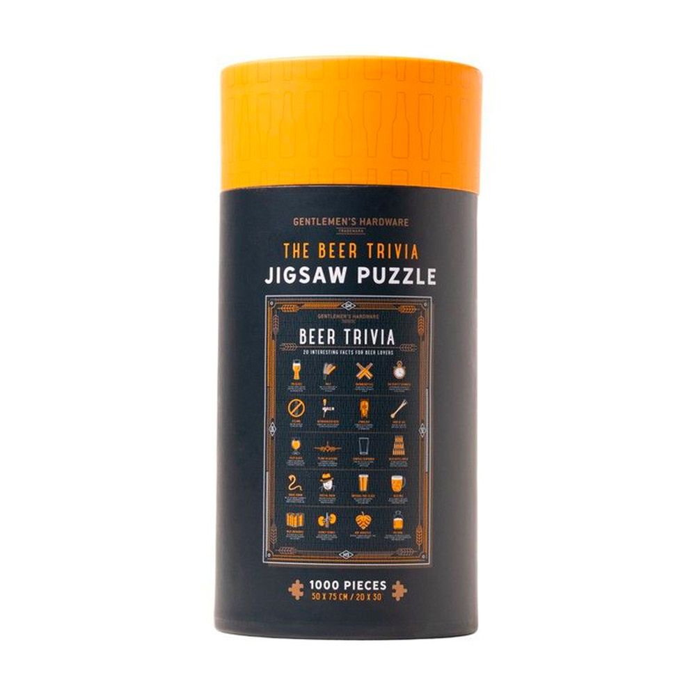 Gentlemen's Hardware - The Beer Trivia Jigsaw Puzzle