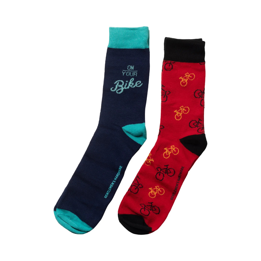 Gentlemen's Hardware - Two Pairs of Bicycle Socks