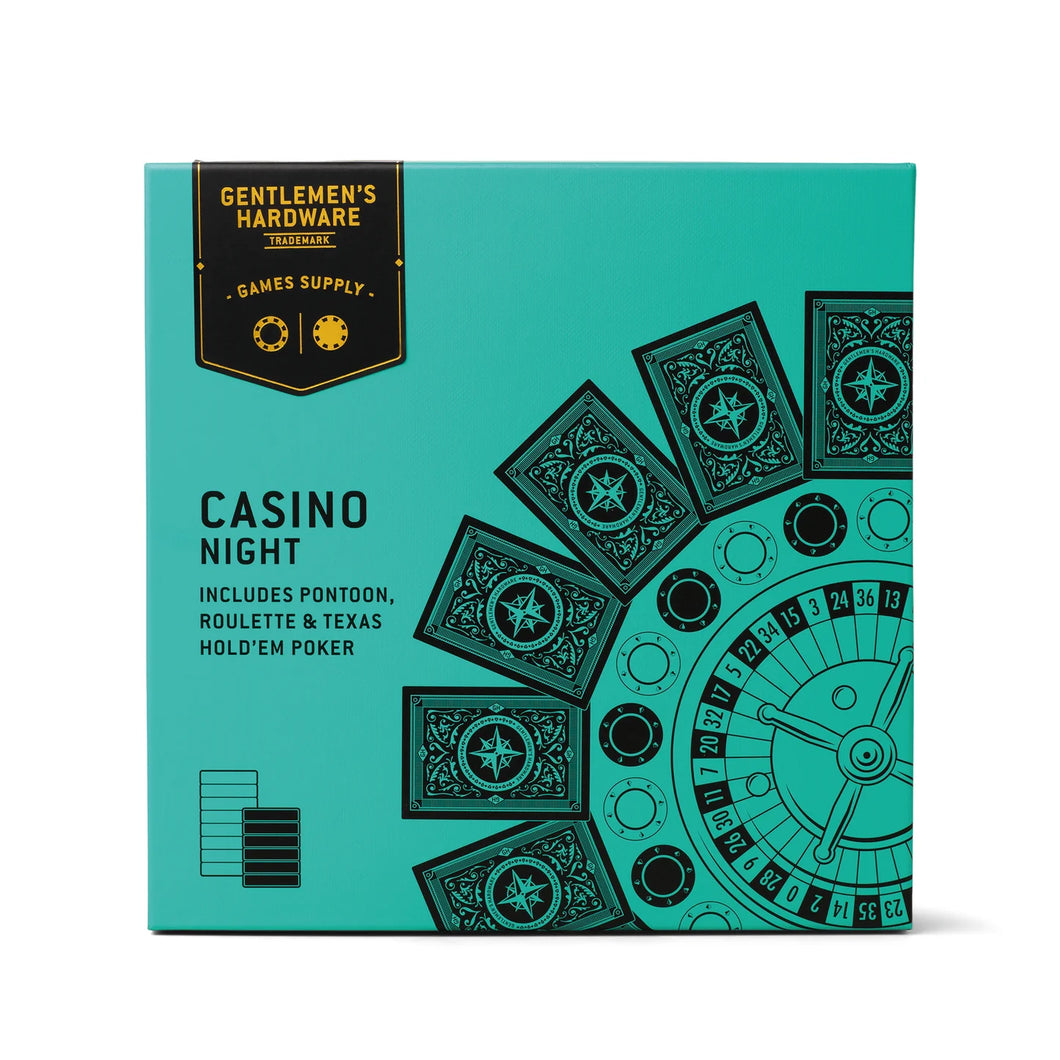Gentlemen's Hardware - Casino Night Game Set