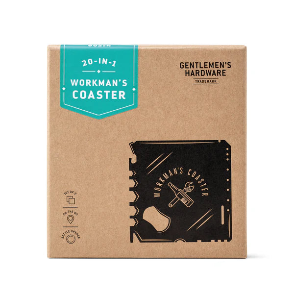 Gentlemen's Hardware - 20 in 1 Work Man's Coaster