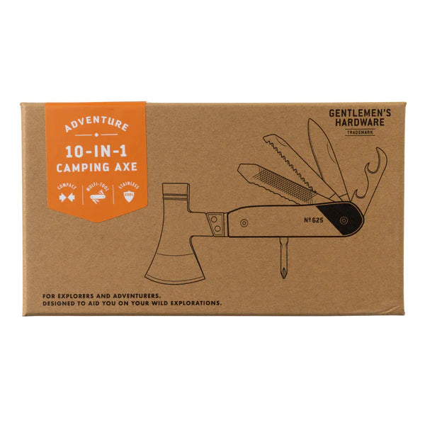Gentlemen's Hardware - 10 in 1 Camping Axe