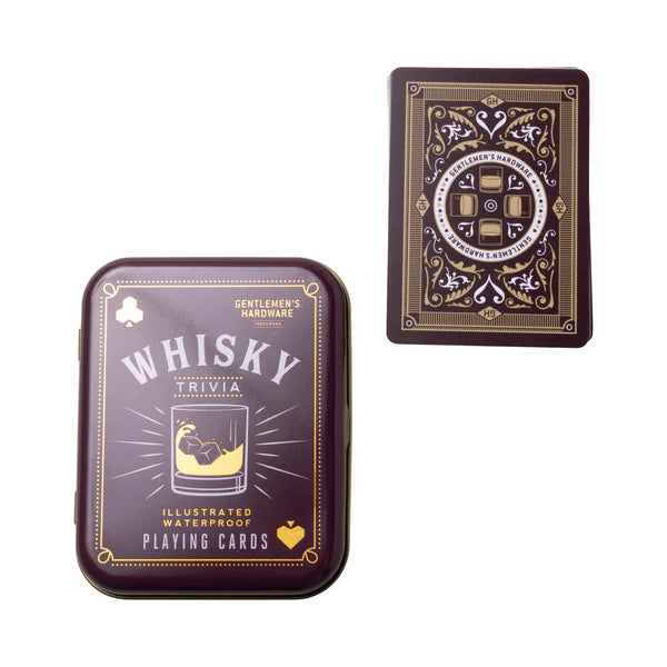 Gentlemen's Hardware - Whiskey Playing Cards