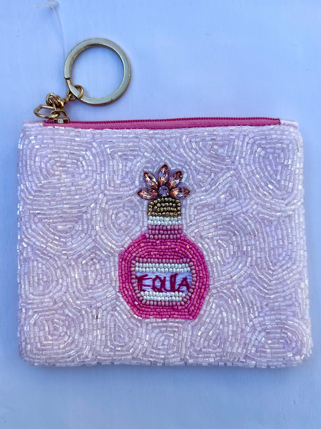 Pink Tequila Sequined Purse