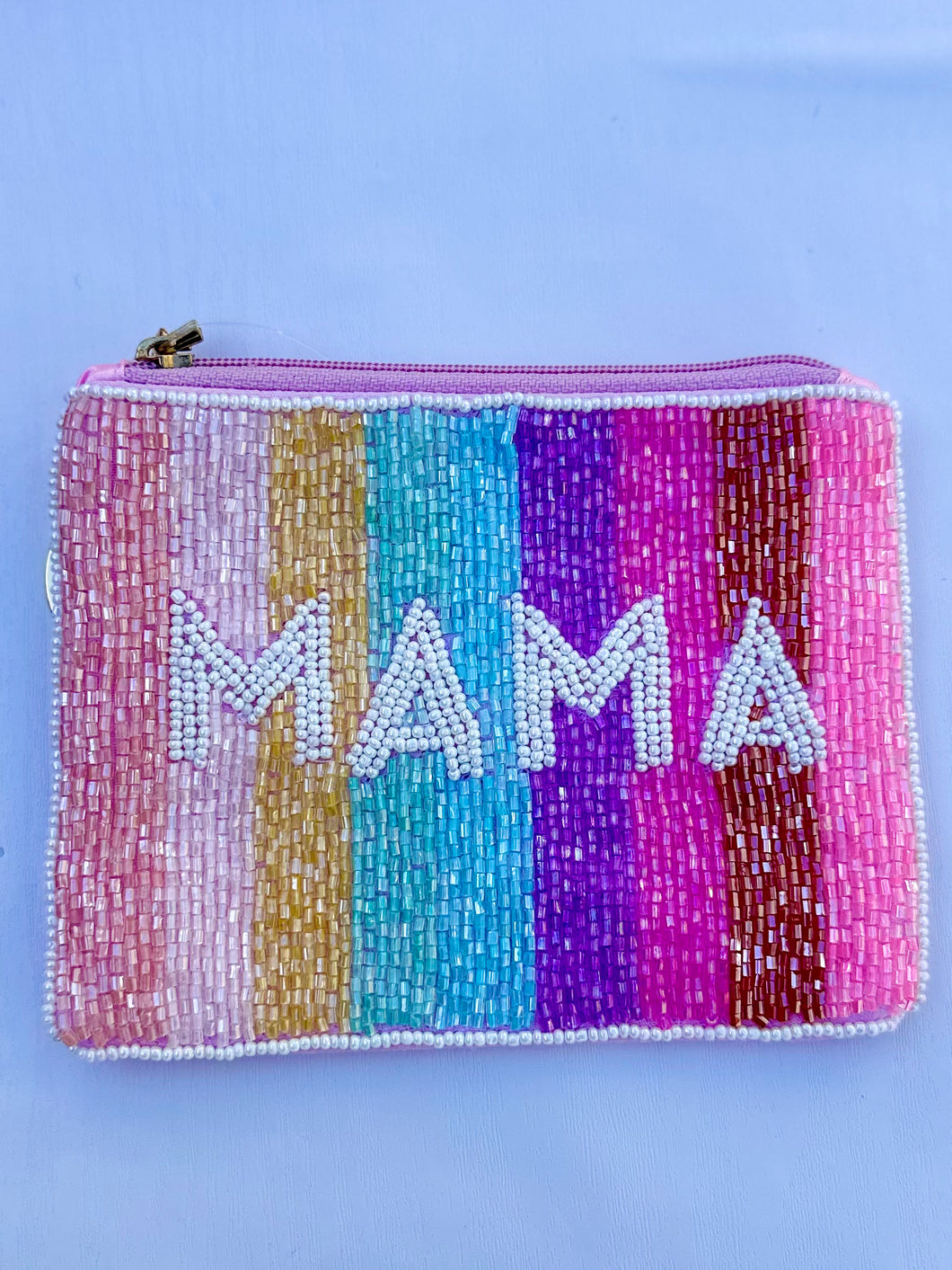 Mama Sequined Purse