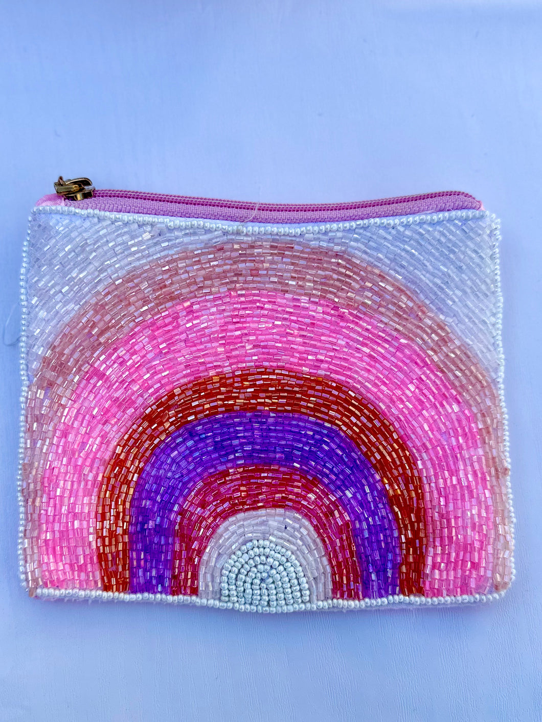 Rainbow Sequined Purse
