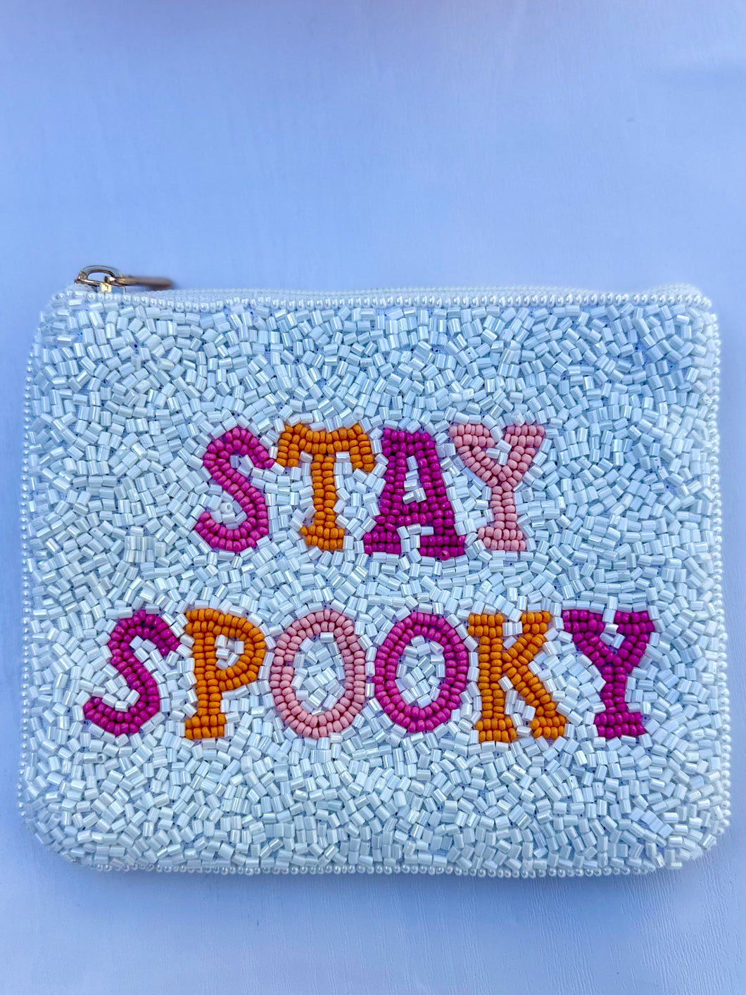 Stay Spooky Sequined Purse