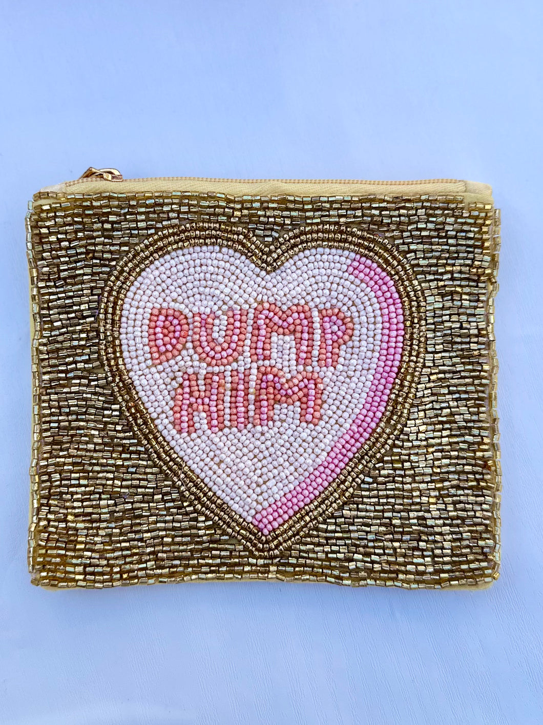 Dump Him Sequined Purse