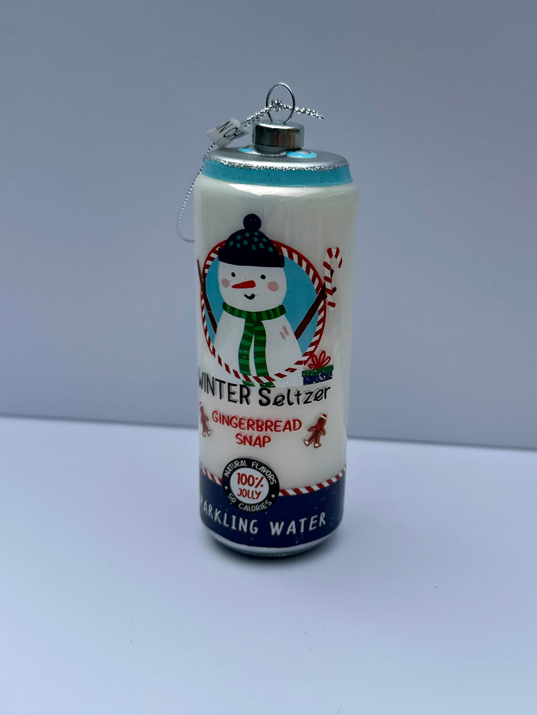Gingerbread Snap Winter Seltzer Ornaments