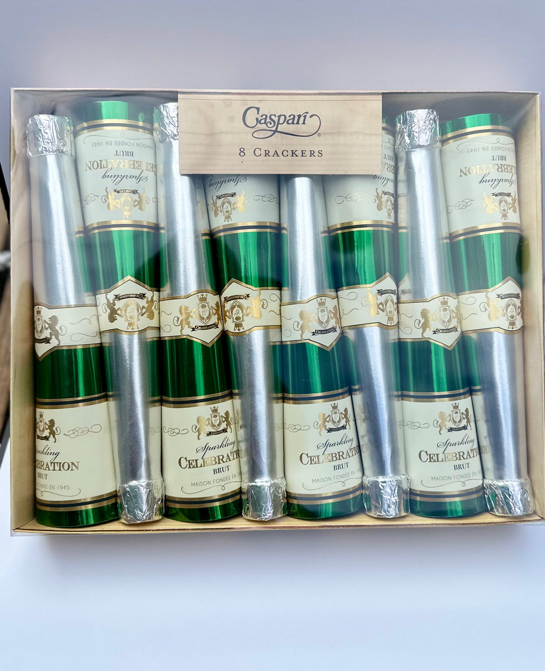 Sparkling Celebratory Brut Holiday Crackers