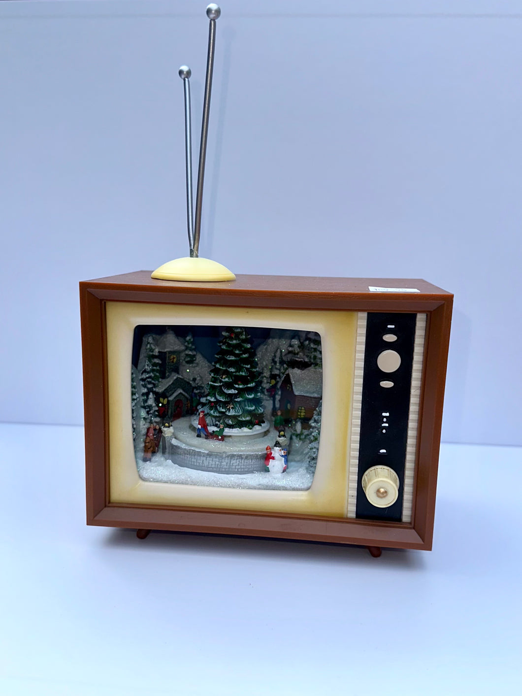 Television Holiday Snow Globe