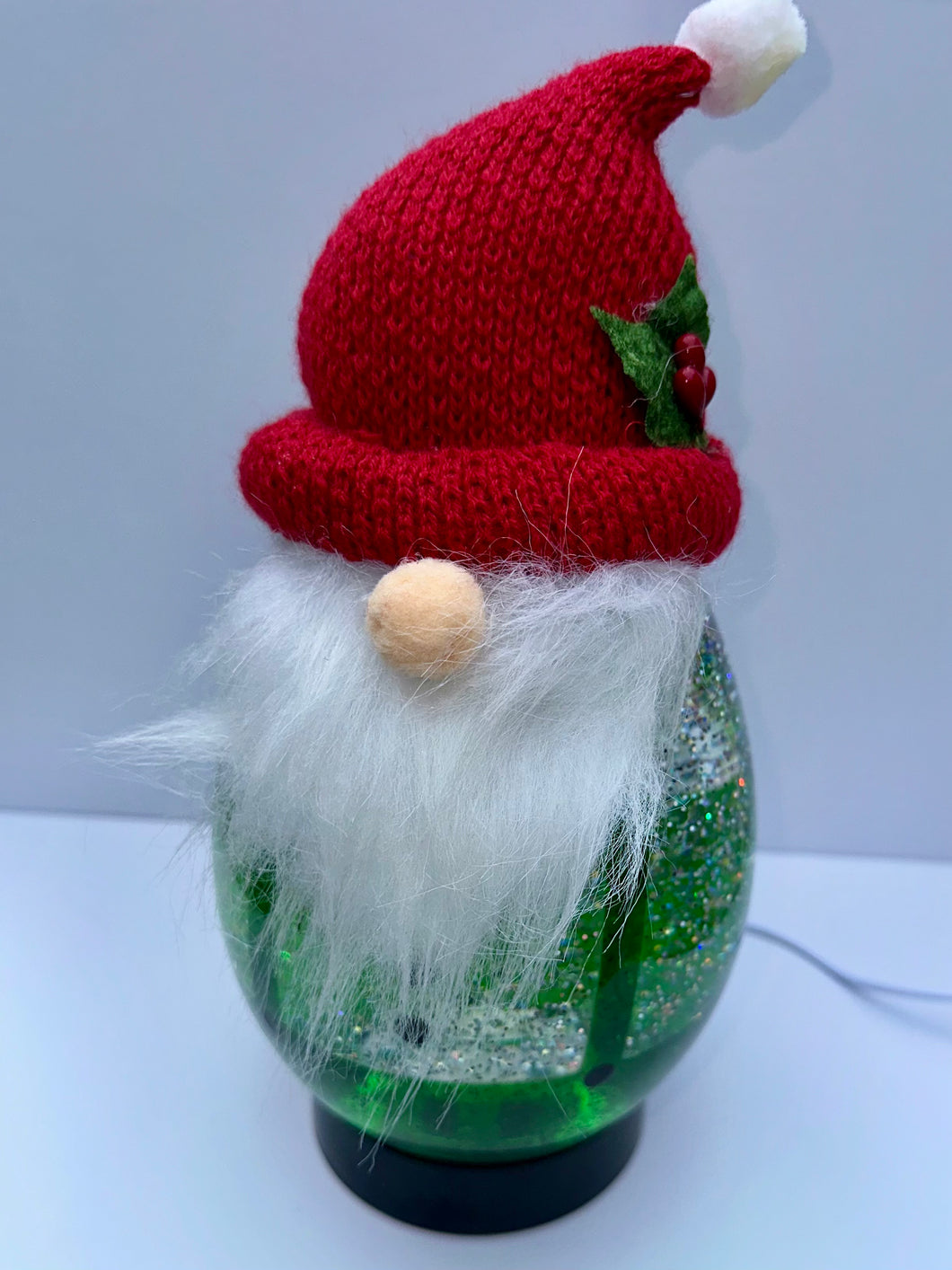 Santa Holiday Snow Globe