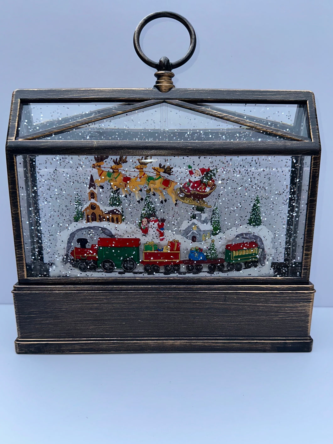 The North Pole Holiday Snow Globe