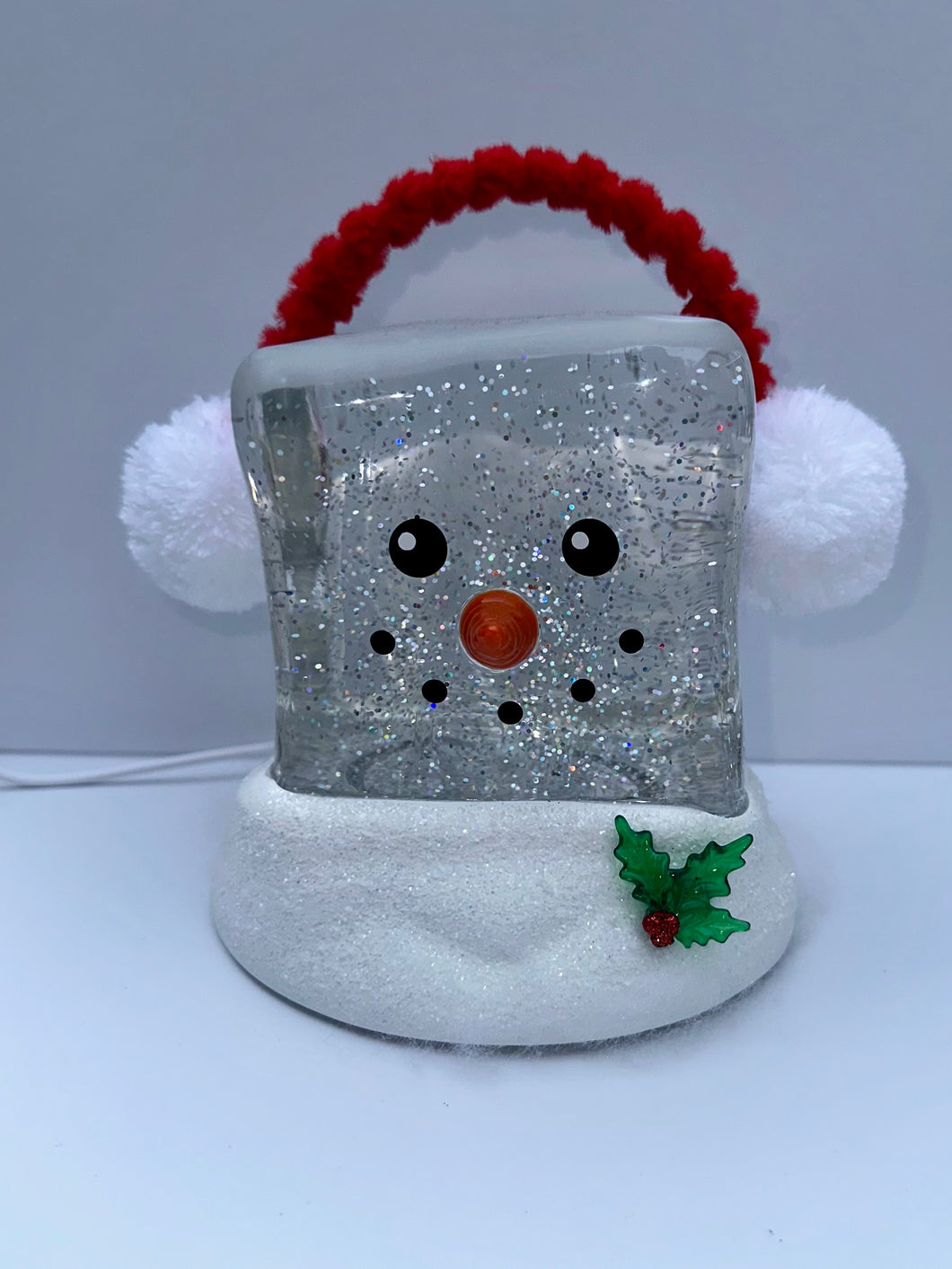 Snow Man Holiday Snow Globe