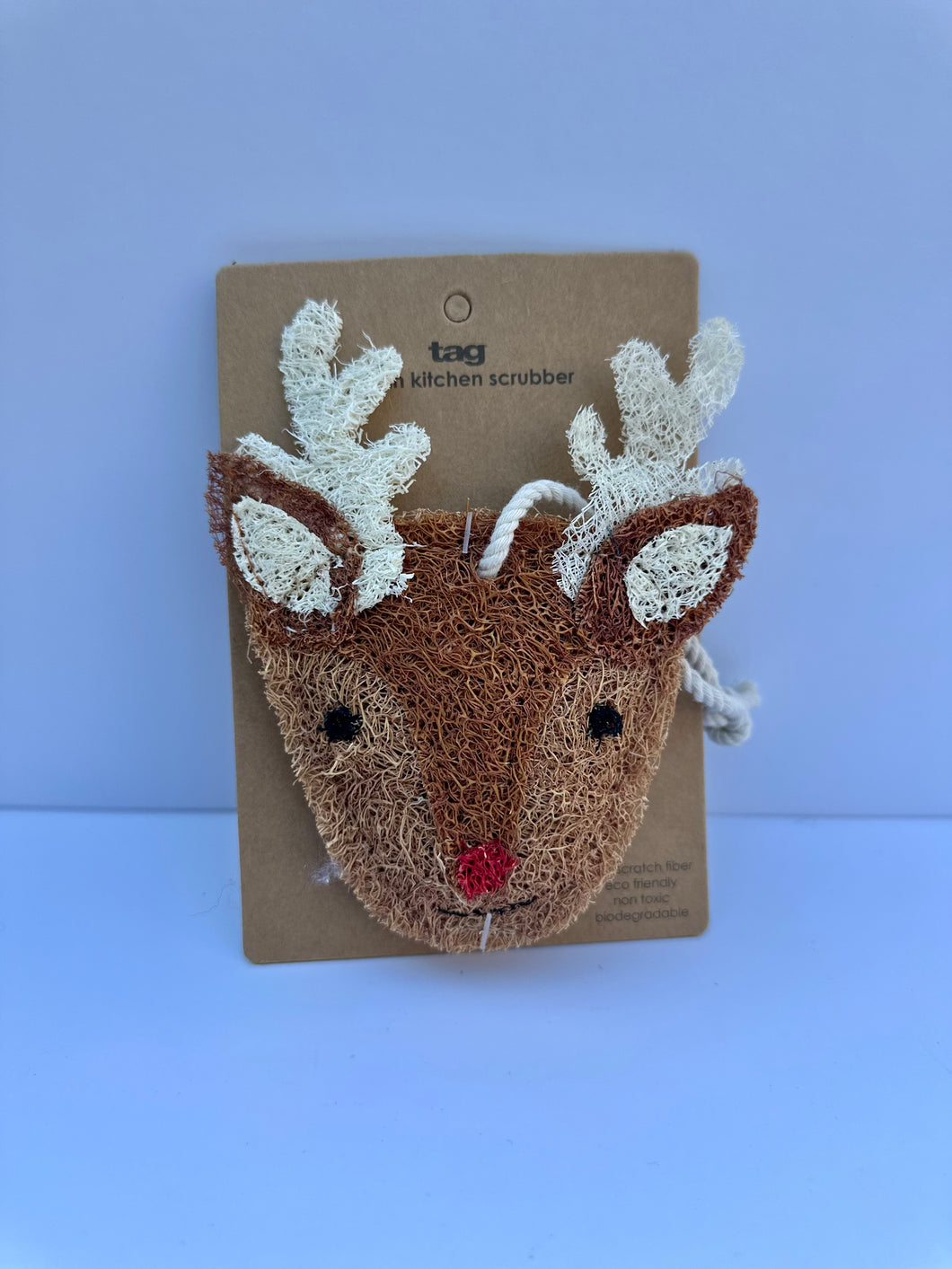Reindeer Kitchen Scrubber