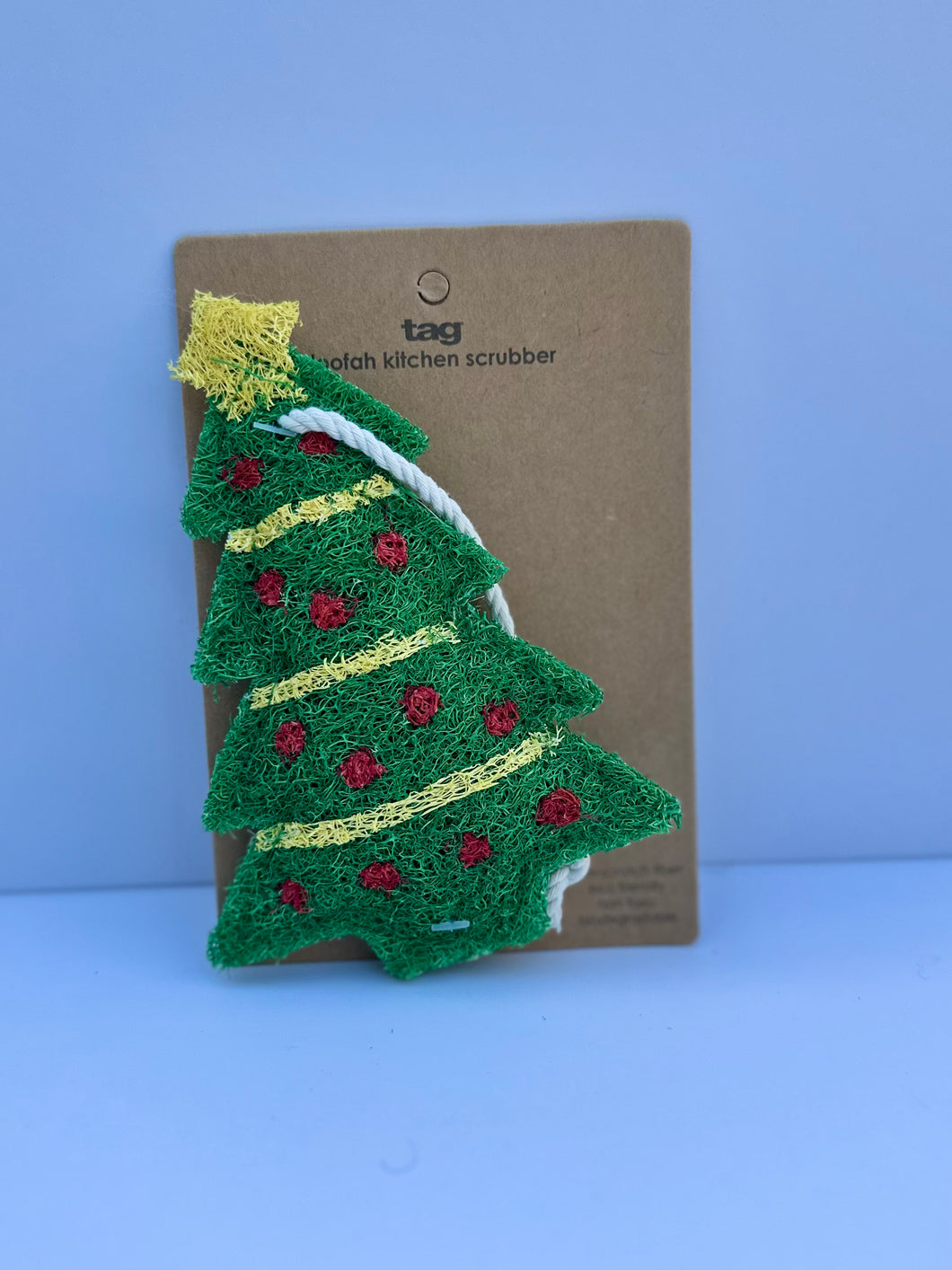 Christmas Tree Kitchen Scrubber