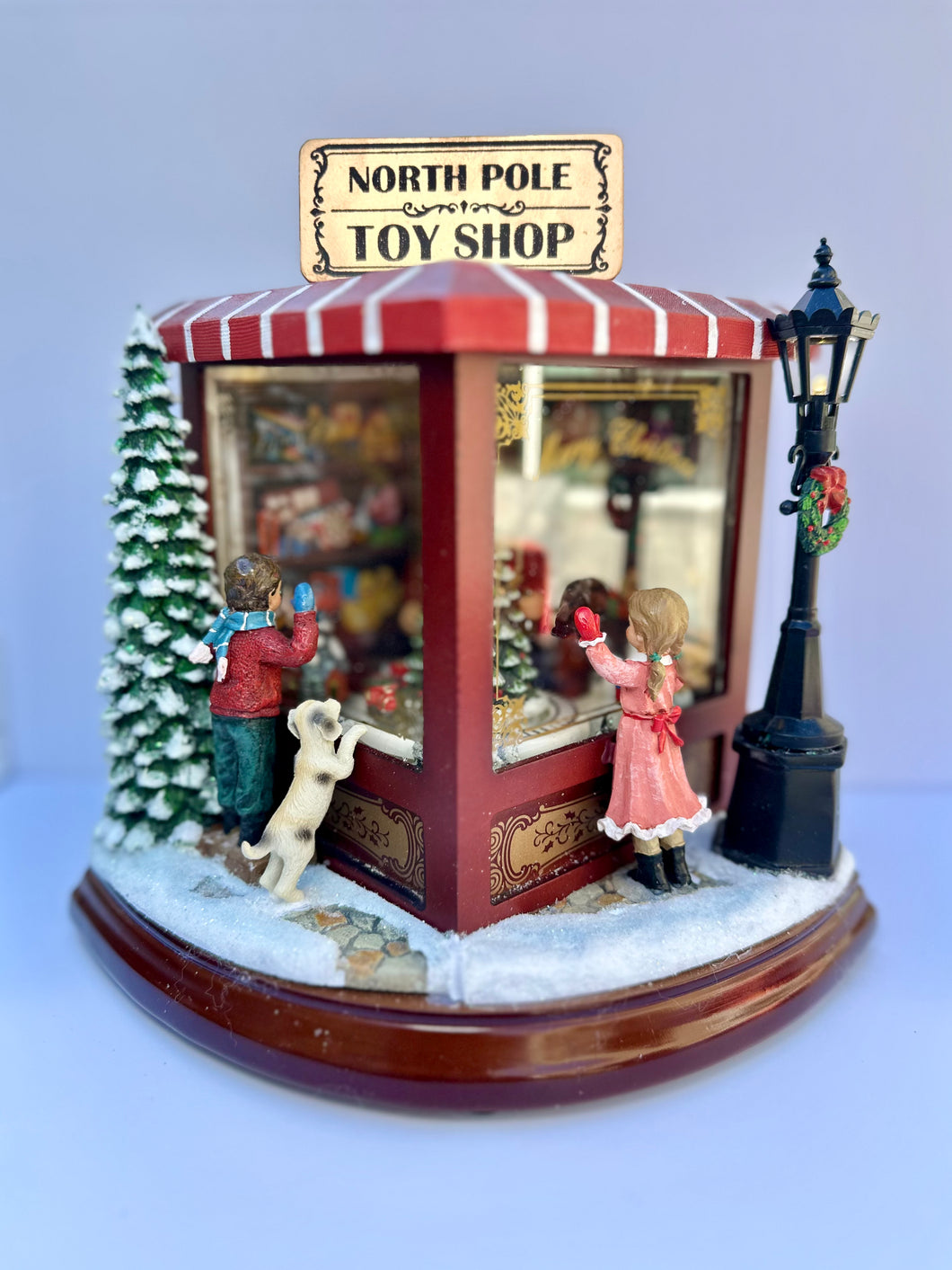The North Pole Toy Shop Snow Globe
