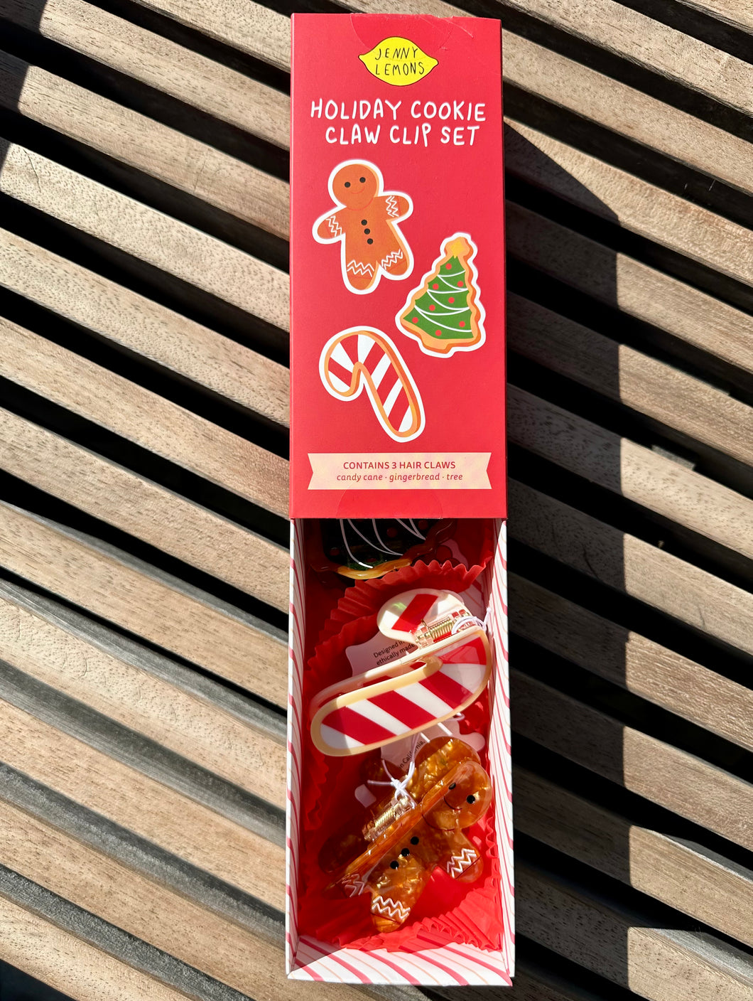 Jenny Lemons - Holiday Cookie Claw Clip Set