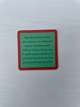Load image into Gallery viewer, Drinks on Me Holiday Coasters
