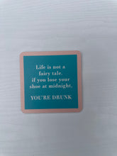 Load image into Gallery viewer, Drinks on Me Novelty Coasters
