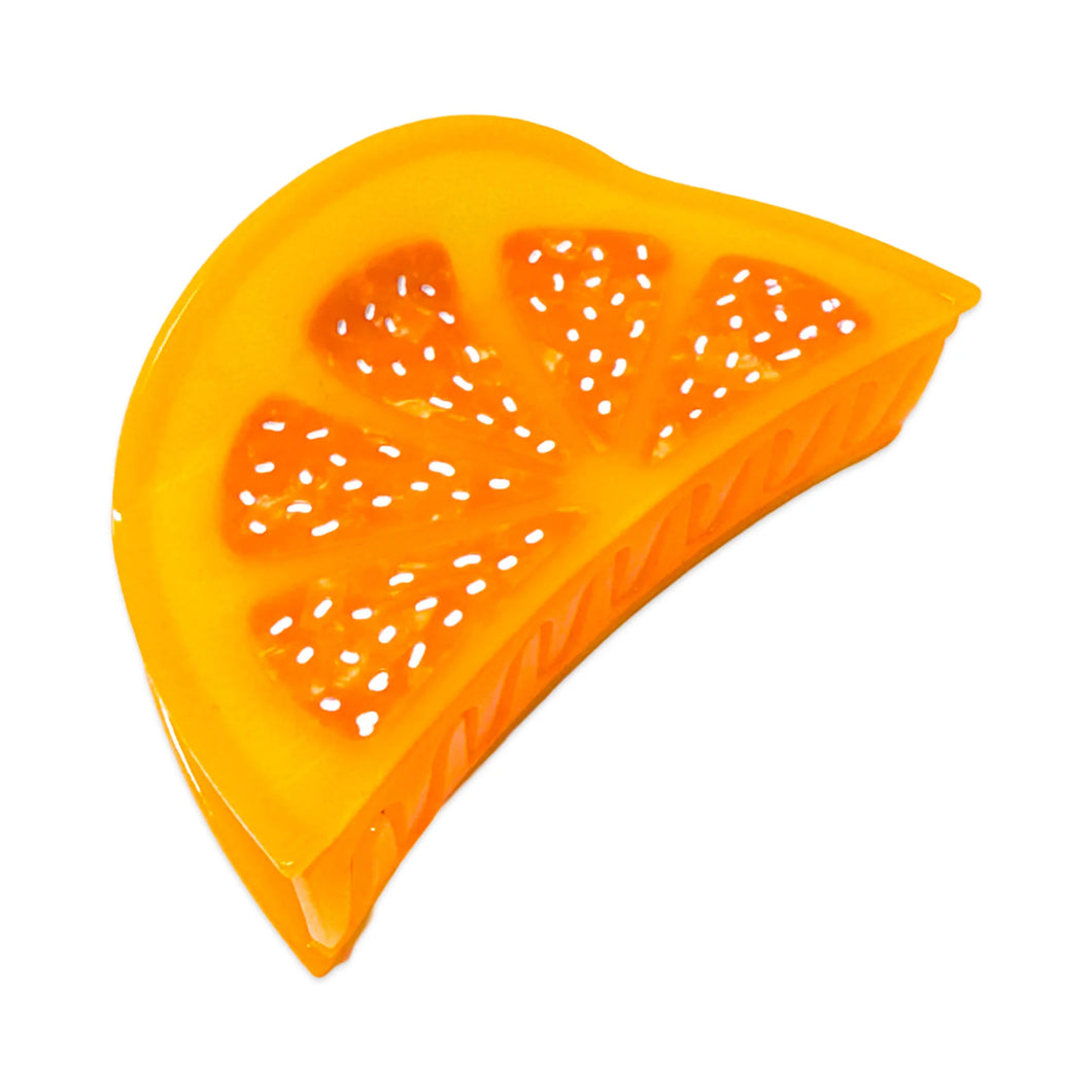 Jenny Lemons - Large Orange Slice Claw Clip