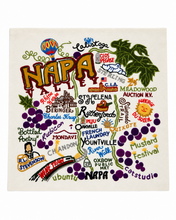 Load image into Gallery viewer, Napa Valley Embroidered Artwork
