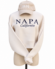 Load image into Gallery viewer, Cropped Napa Valley Sweatshirt
