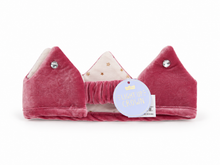 Load image into Gallery viewer, Hot Pink Velvet Light Up Crown
